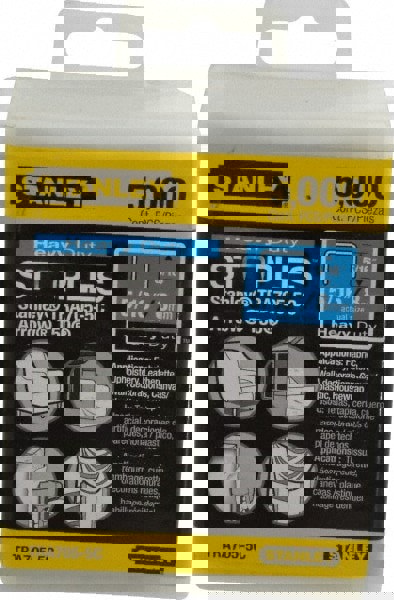 Galvanized Steel Heavy-Duty Power Crown Staple: 5/16